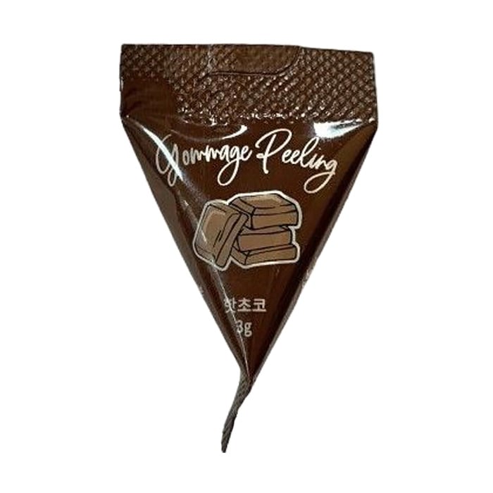 Делікатний пілінг-гомаж для обличчя Med B Cosmetic Hot Cacao Gommage Peeling з натуральним какао, 3 г